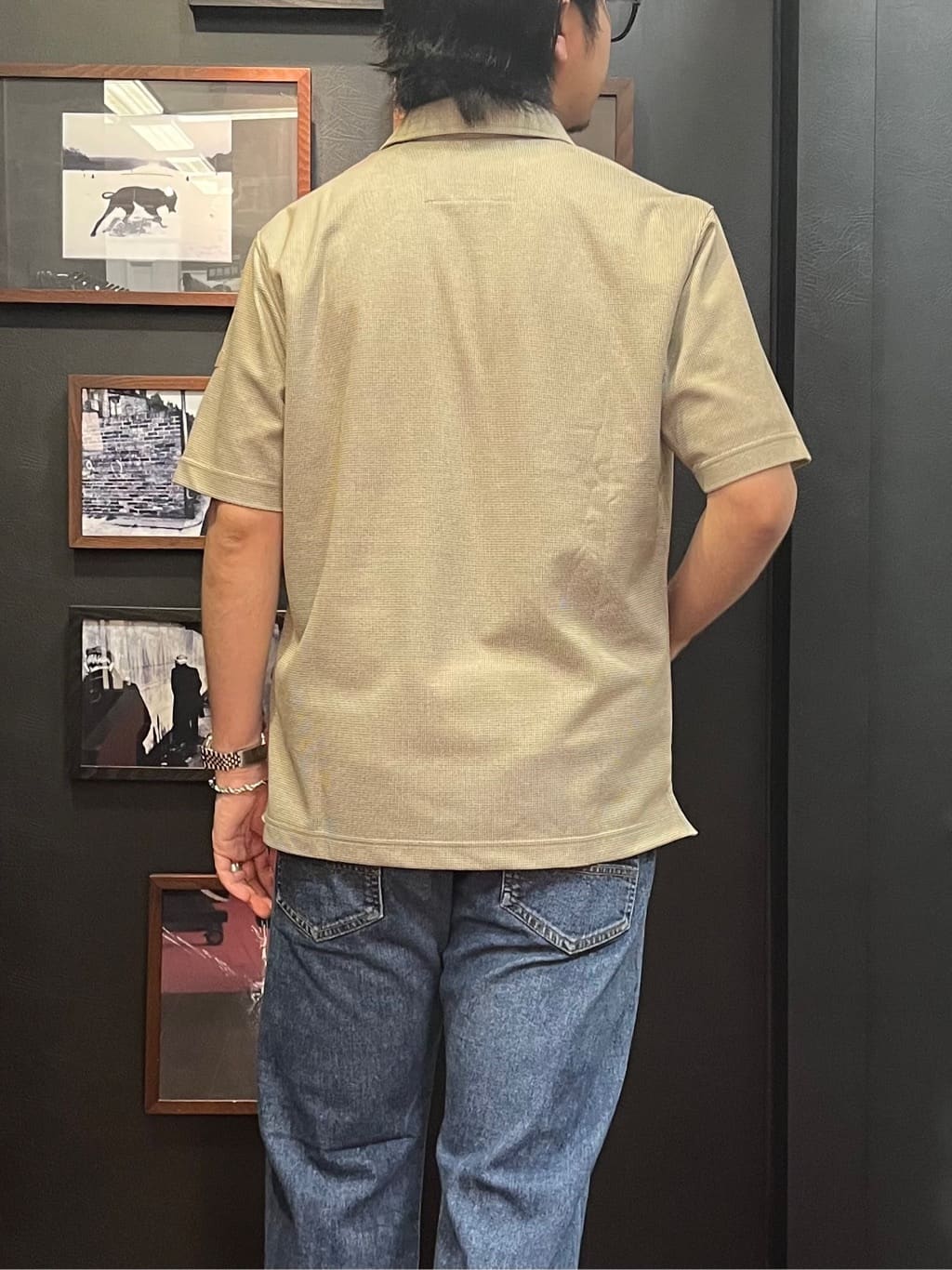 KUROさんの「TAKEO KIKUCHI｜【モンスターストレッチ】日本製 ウォッシュド デニムパンツ」を使ったコーディネート