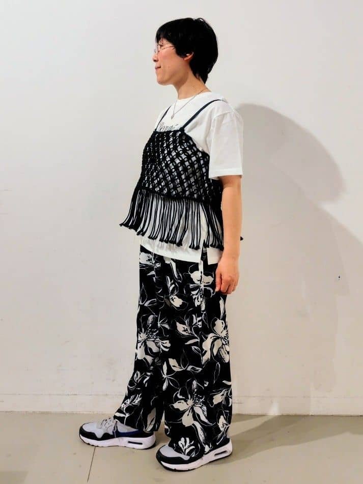kodamaさんの「THE SHOP TK｜◆マクラメビスチェ」を使ったコーディネート