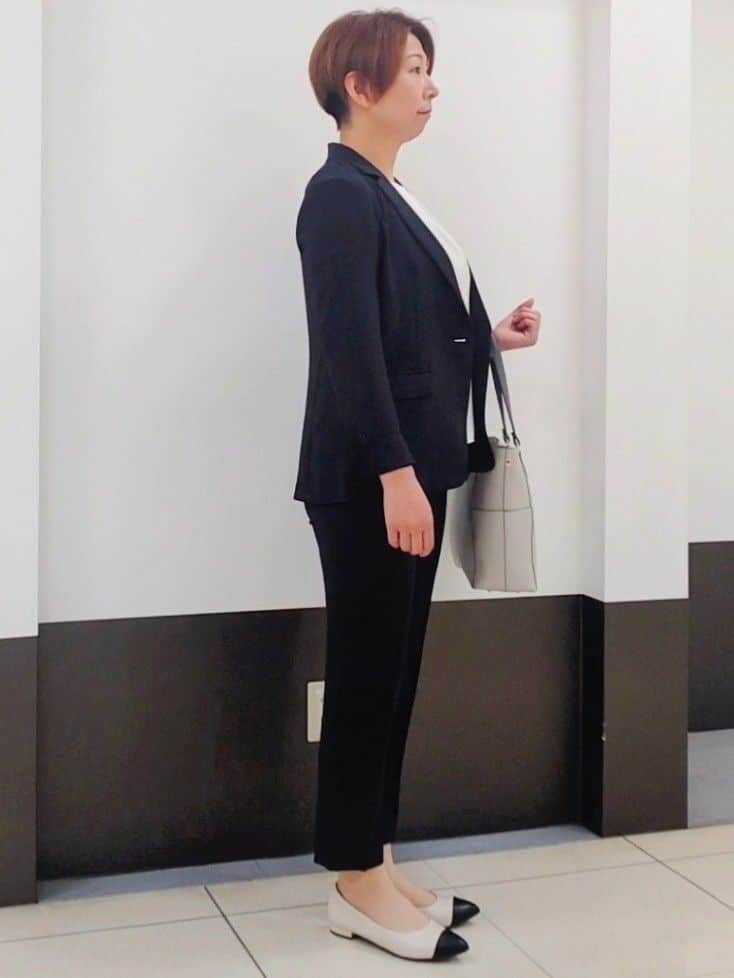 じゅりさんの「Reflect｜◆【洗える／セットアップ可／通勤におすすめ】ライティジャケット」を使ったコーディネート