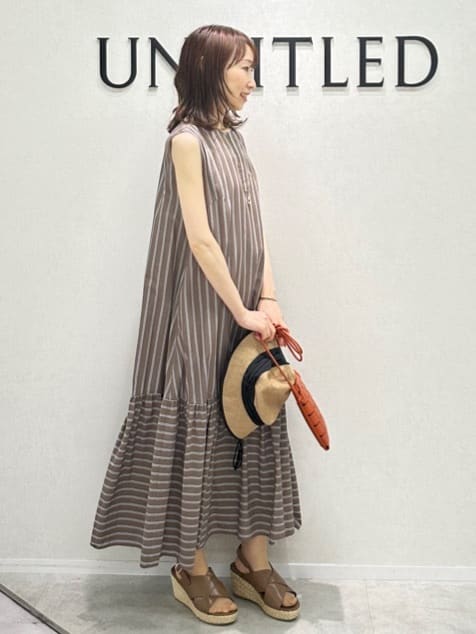 Miwaさんの「UNTITLED｜ライトダブルリングネックレス」を使ったコーディネート