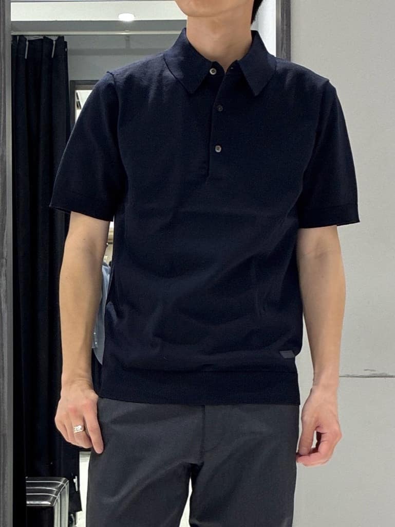 わいずみさんの「TAKEO KIKUCHI｜【抗菌防臭】COOL DOTS（R）ドビープリント ジャケット」を使ったコーディネート