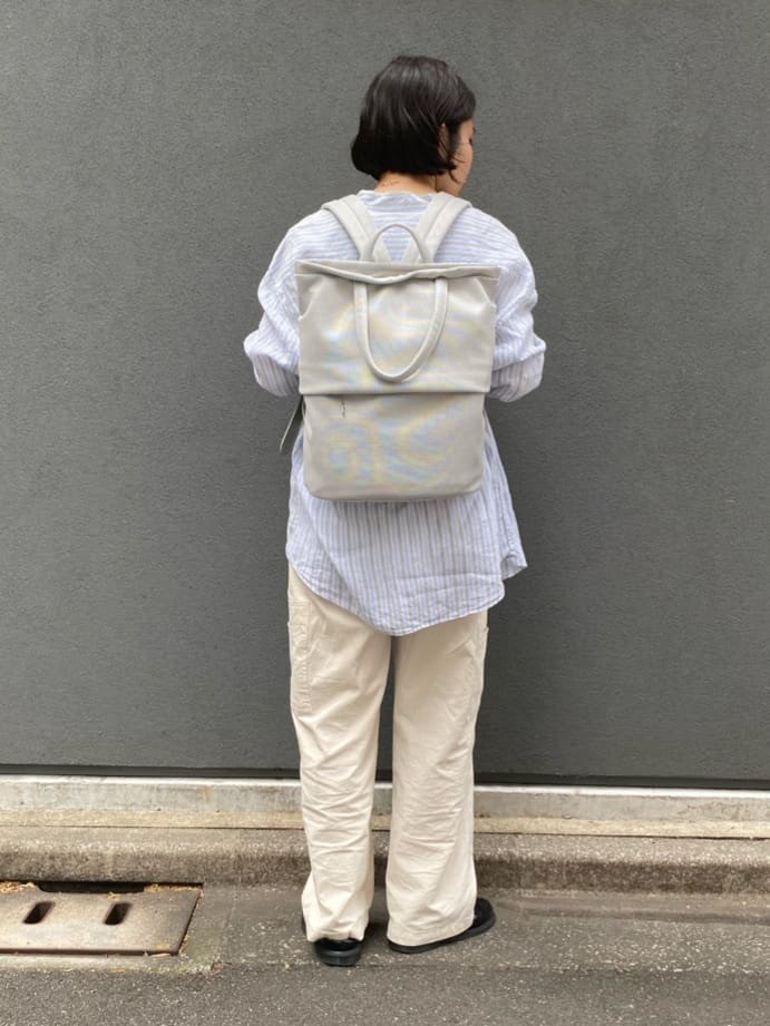 Uさんの「HIROKO HAYASHI｜MAMELI（マメリ）リュックM」を使ったコーディネート