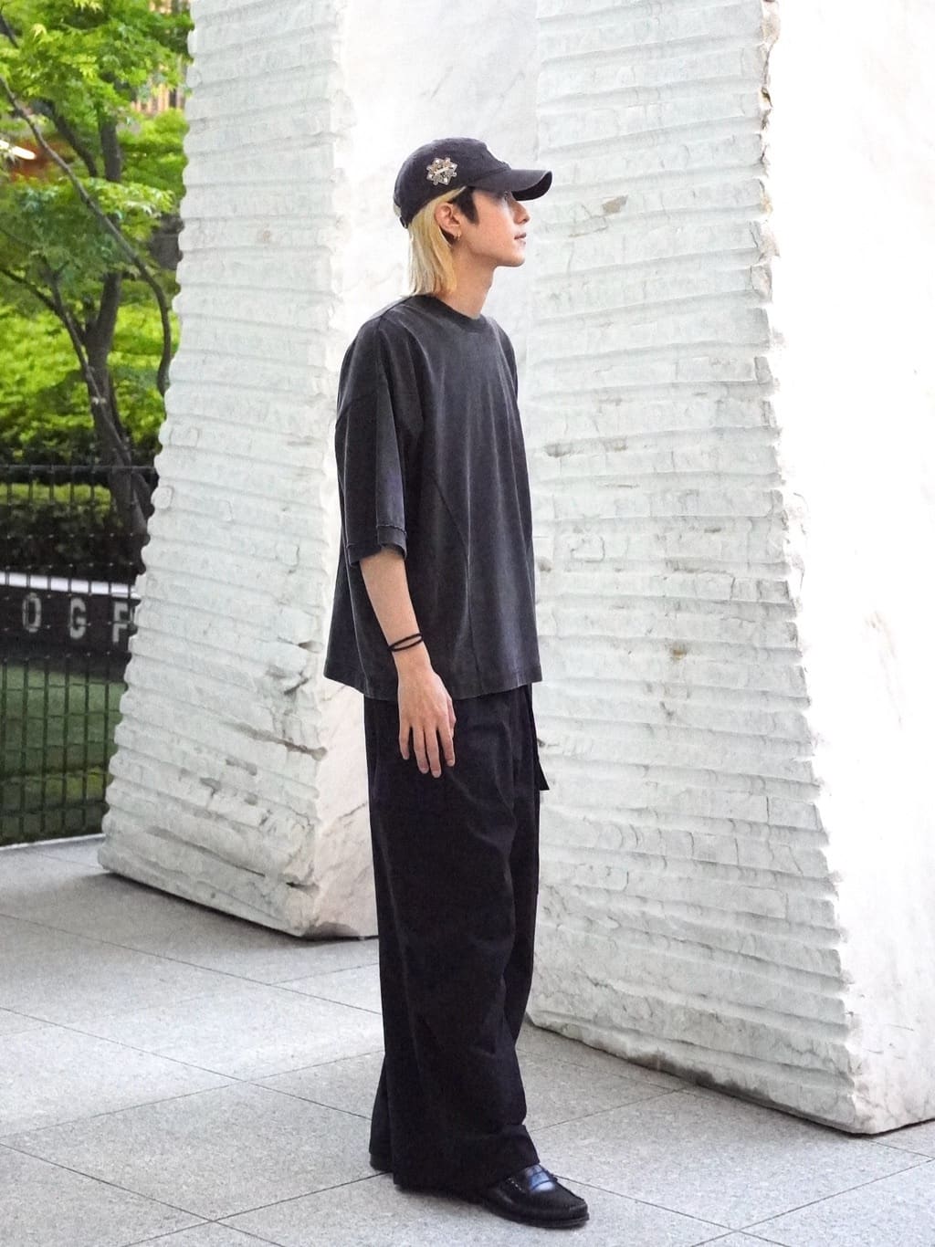 simさんの「tk.TAKEO KIKUCHI｜◆ヴィンテージクロップドTシャツ/ヴィンテージライク/半袖Tシャツ」を使ったコーディネート