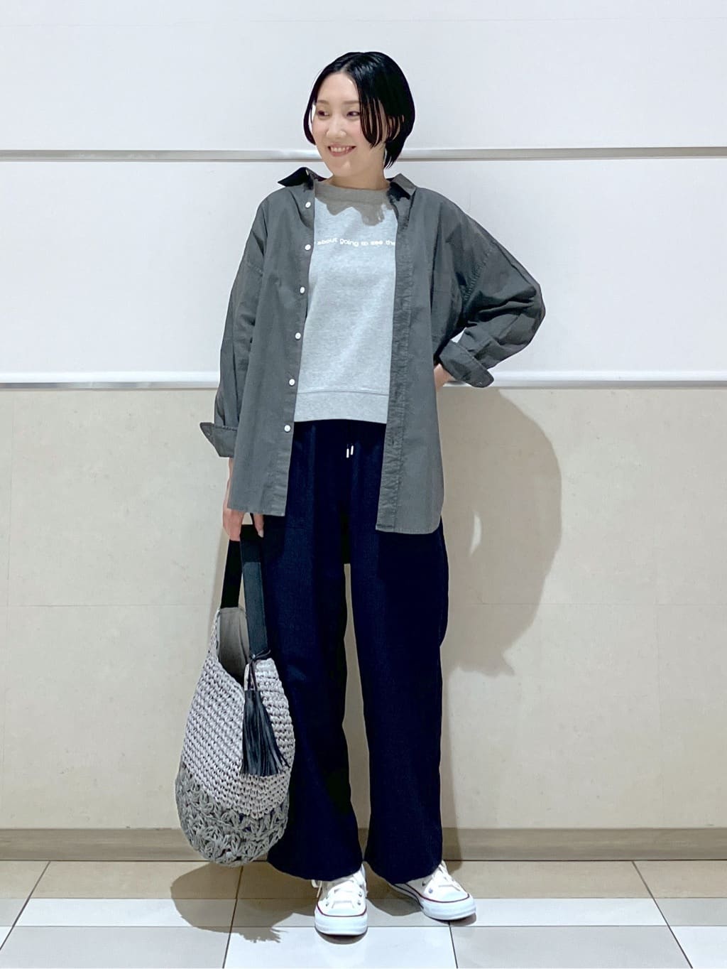 eriko さんの「Dessin｜【CONVERSE/コンバース】ハイカット」を使ったコーディネート