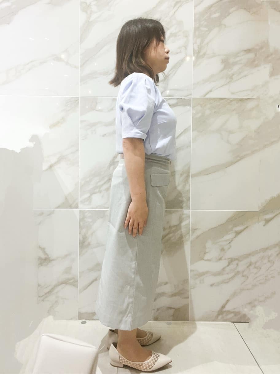 ayuさんの「index｜◆【2WAY】シュリンク合皮ラウンドミニショルダーバッグ」を使ったコーディネート