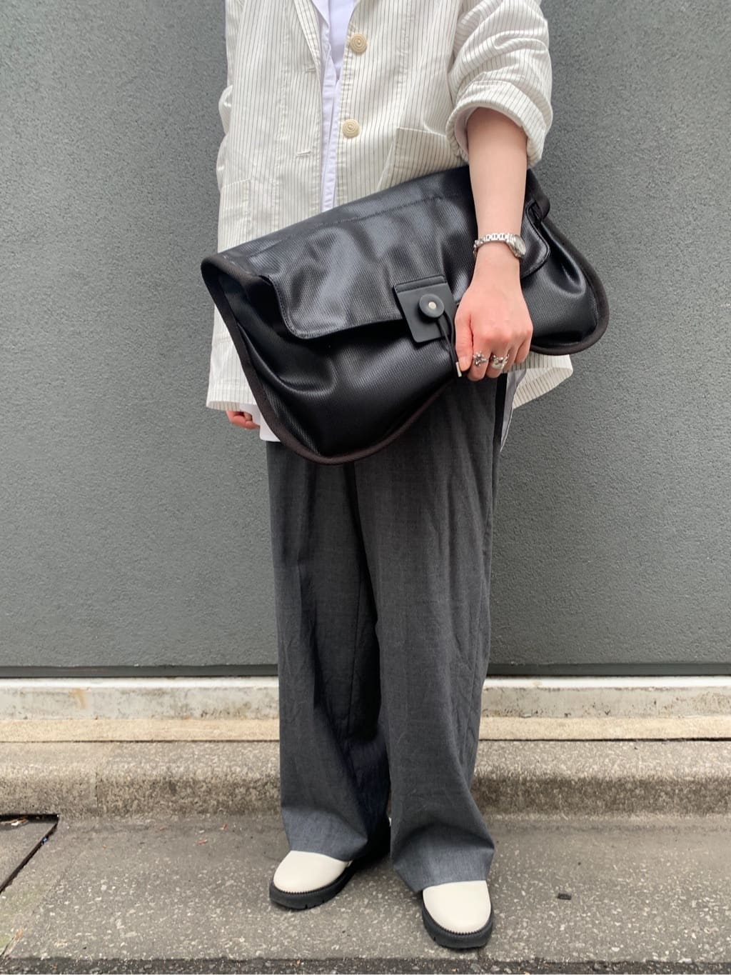 Iさんの「HIROKO HAYASHI｜MAMELI（マメリ）2wayトートバッグ」を使ったコーディネート
