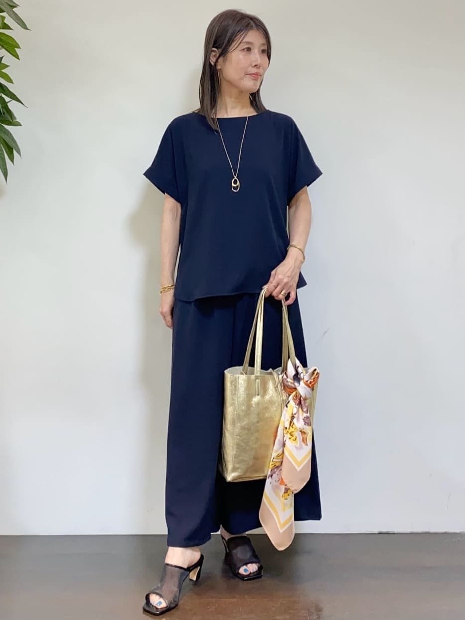 tomoさんの「UNTITLED｜コットンキャミソール」を使ったコーディネート