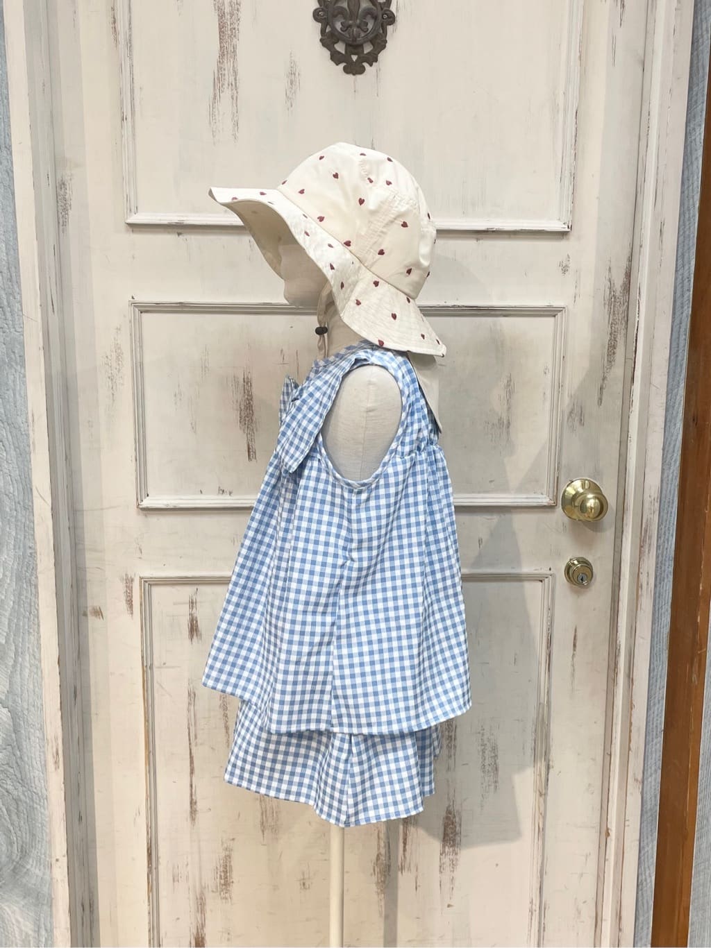 なつさんの「SHOO･LA･RUE｜◆総柄刺繍アドベンチャーハット」を使ったコーディネート