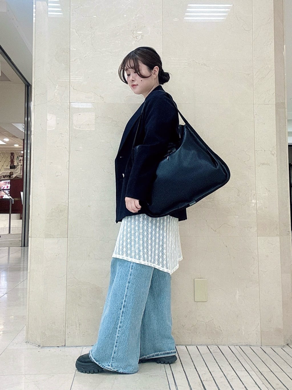 mさんの「HIROKO HAYASHI｜MAMELI（マメリ）2wayトートバッグ」を使ったコーディネート