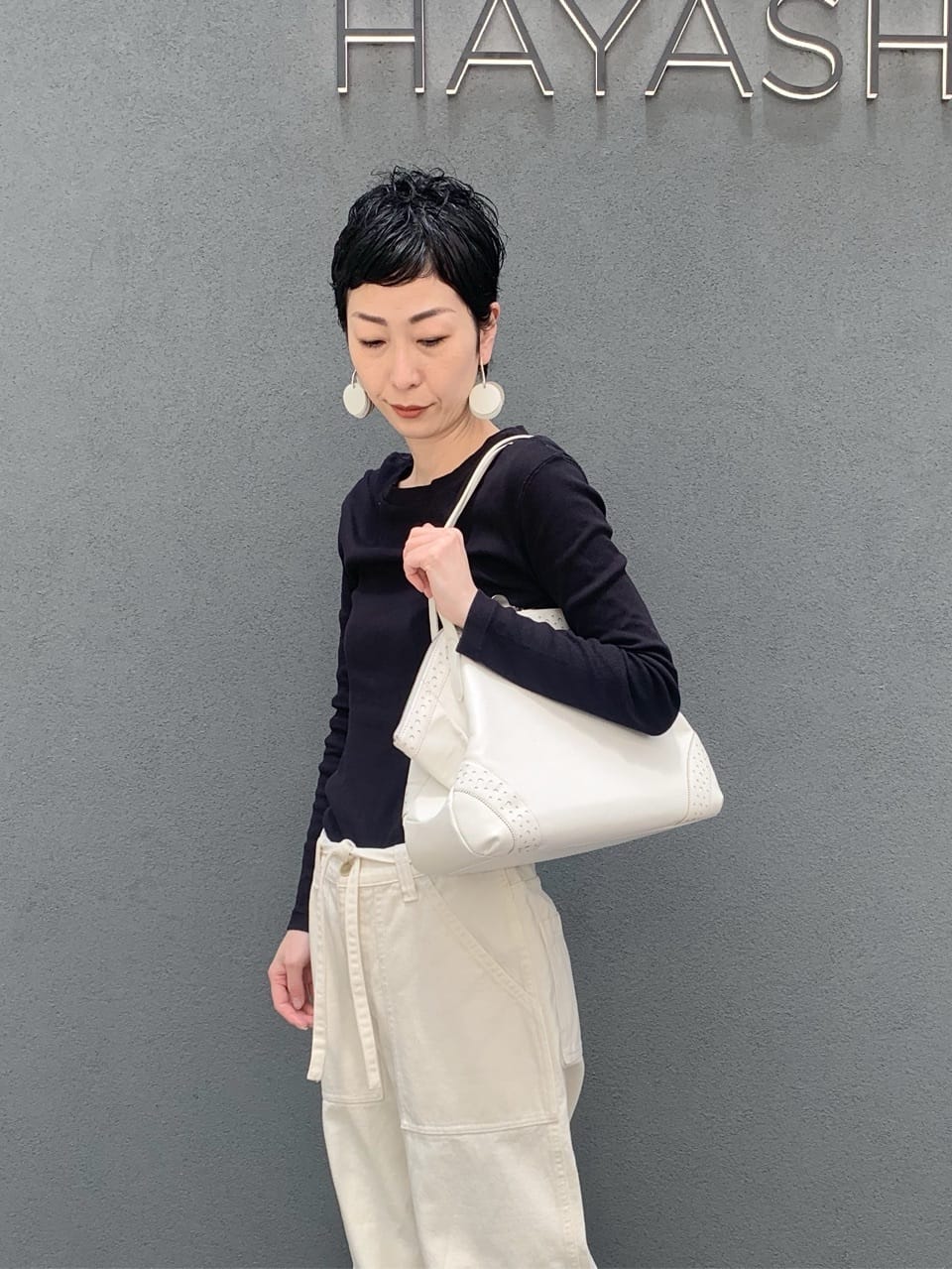 Kさんの「HIROKO HAYASHI｜VELENO（ヴェレーノ）ボストンバッグ」を使ったコーディネート