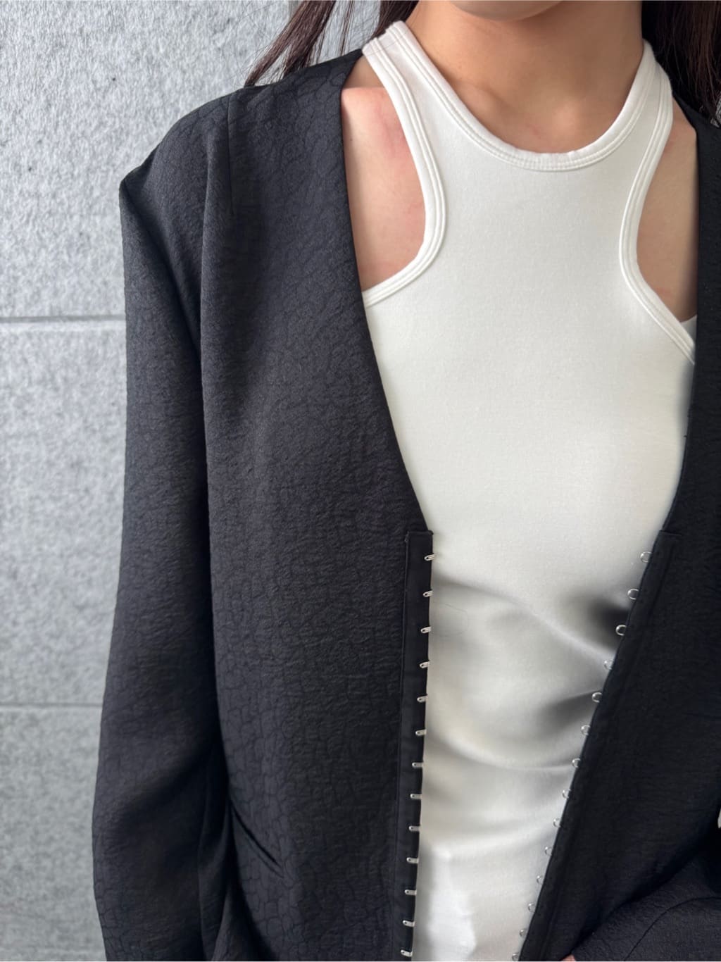 uchi__yamaさんの「CODE A｜【Cup-in】design cut tank」を使ったコーディネート