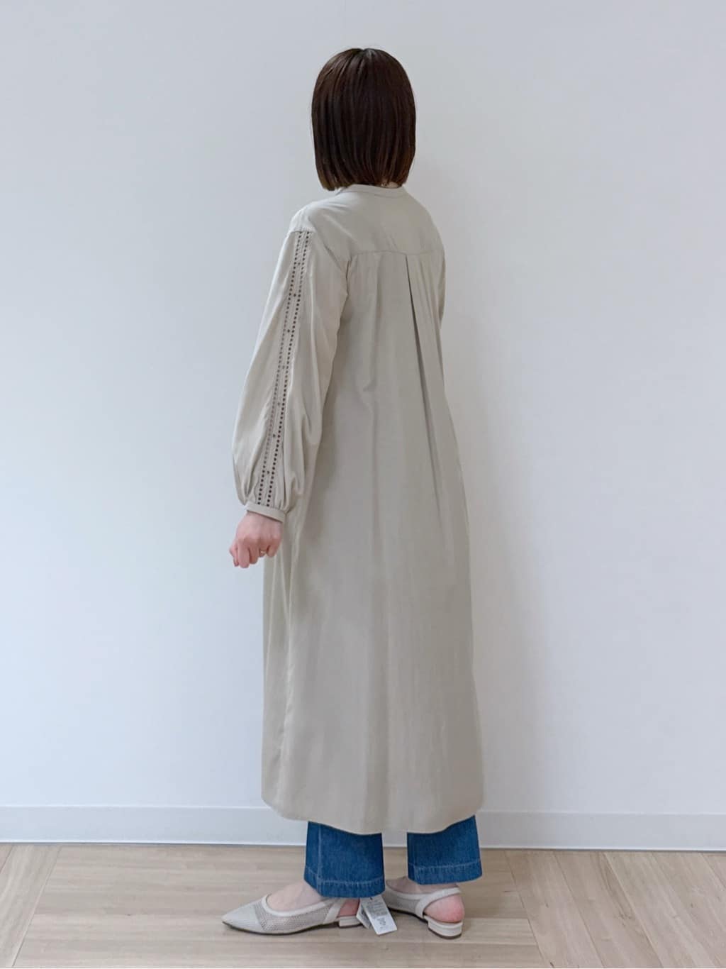 amiさんの「Reflect｜◆【夏SALE／E‐QUALITY／羽織にも◎】エンブロイダリーワンピース」を使ったコーディネート