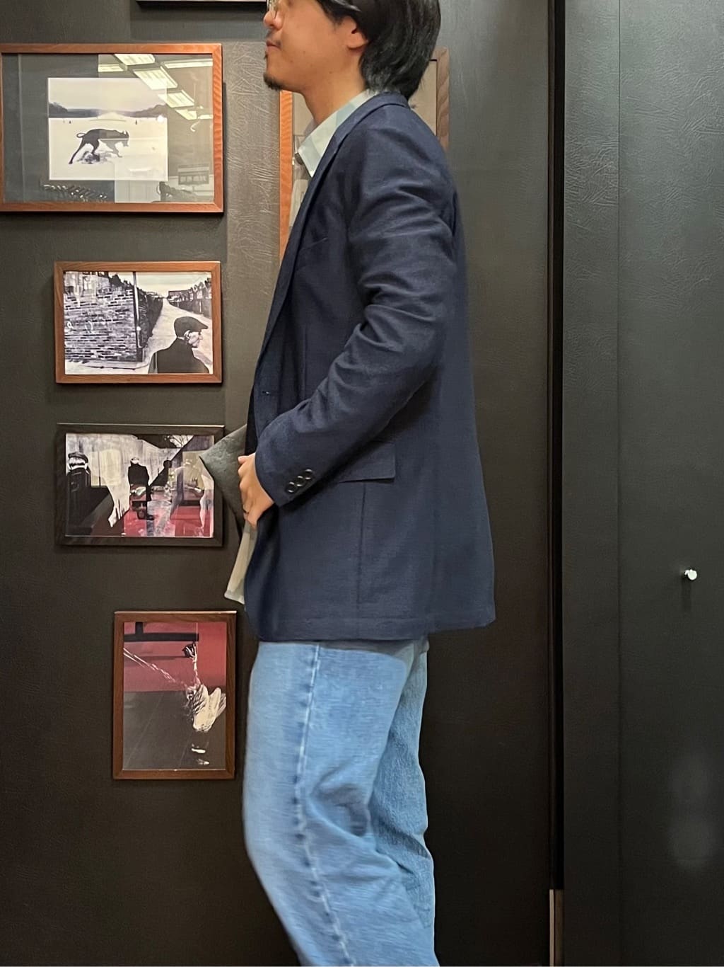 KUROさんの「TAKEO KIKUCHI｜【2WAY】ショルダー クラッチバッグ」を使ったコーディネート