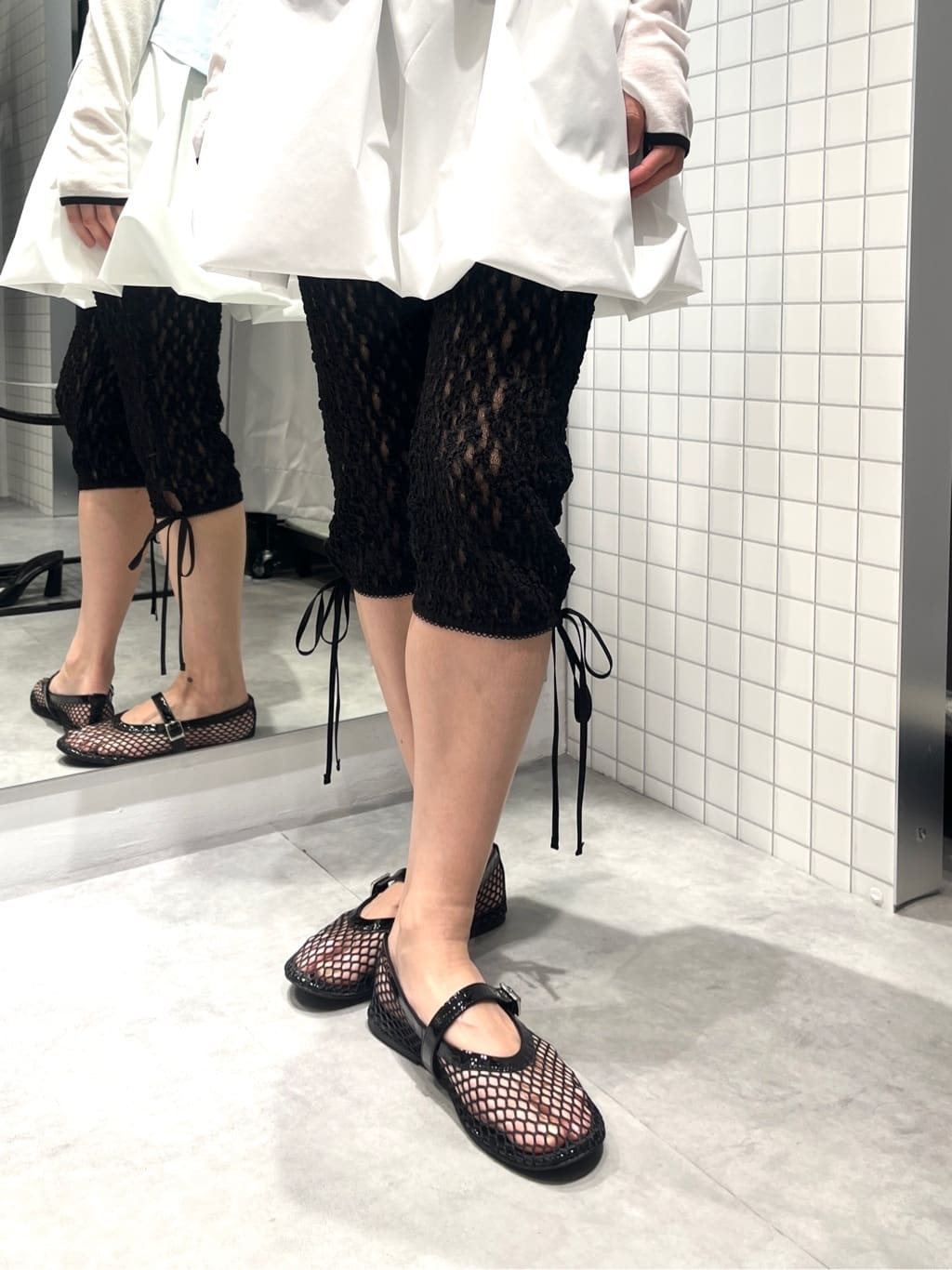 Rielさんの「CODE A｜lace leggings」を使ったコーディネート