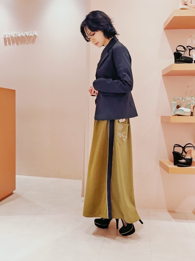 MIGIさんの「ESPERANZA｜2WAY超ハイヒール厚底パンプス」を使ったコーディネート