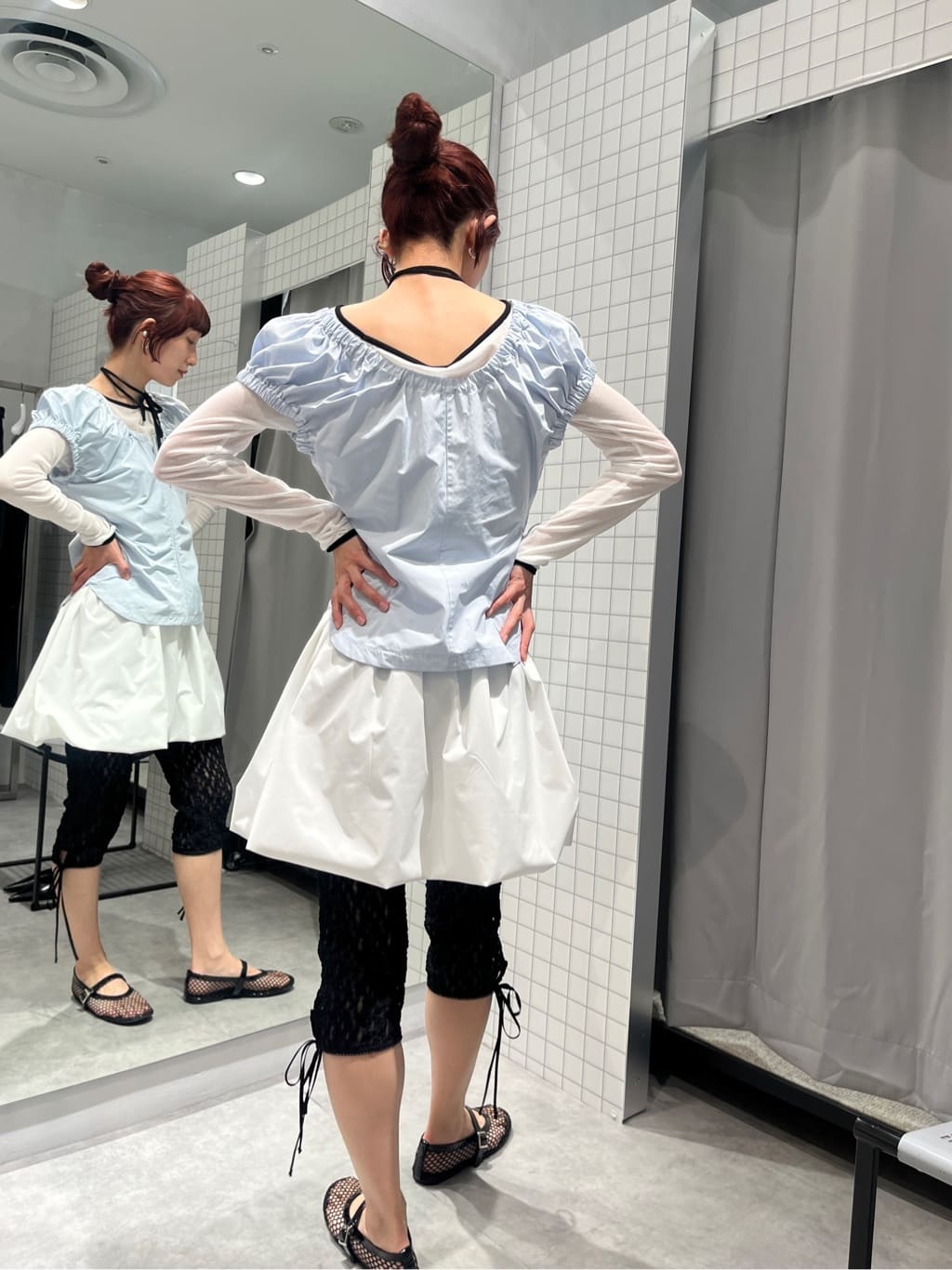 Rielさんの「CODE A｜lace leggings」を使ったコーディネート
