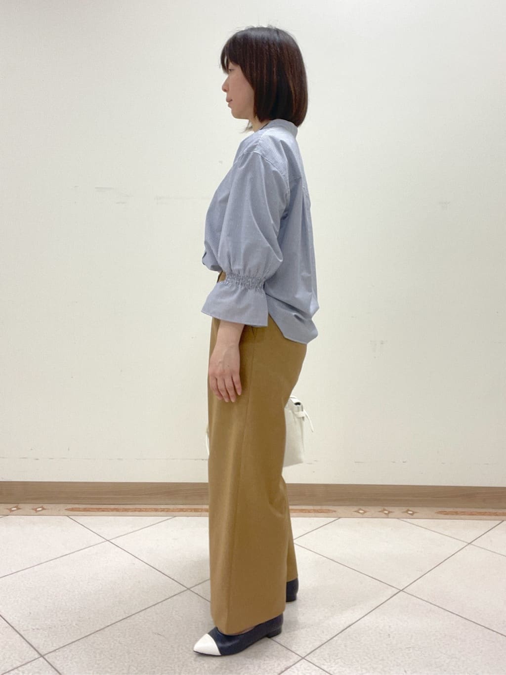 hanaさんの「Reflect｜◆【洗える】キャンディースリーブブラウス」を使ったコーディネート