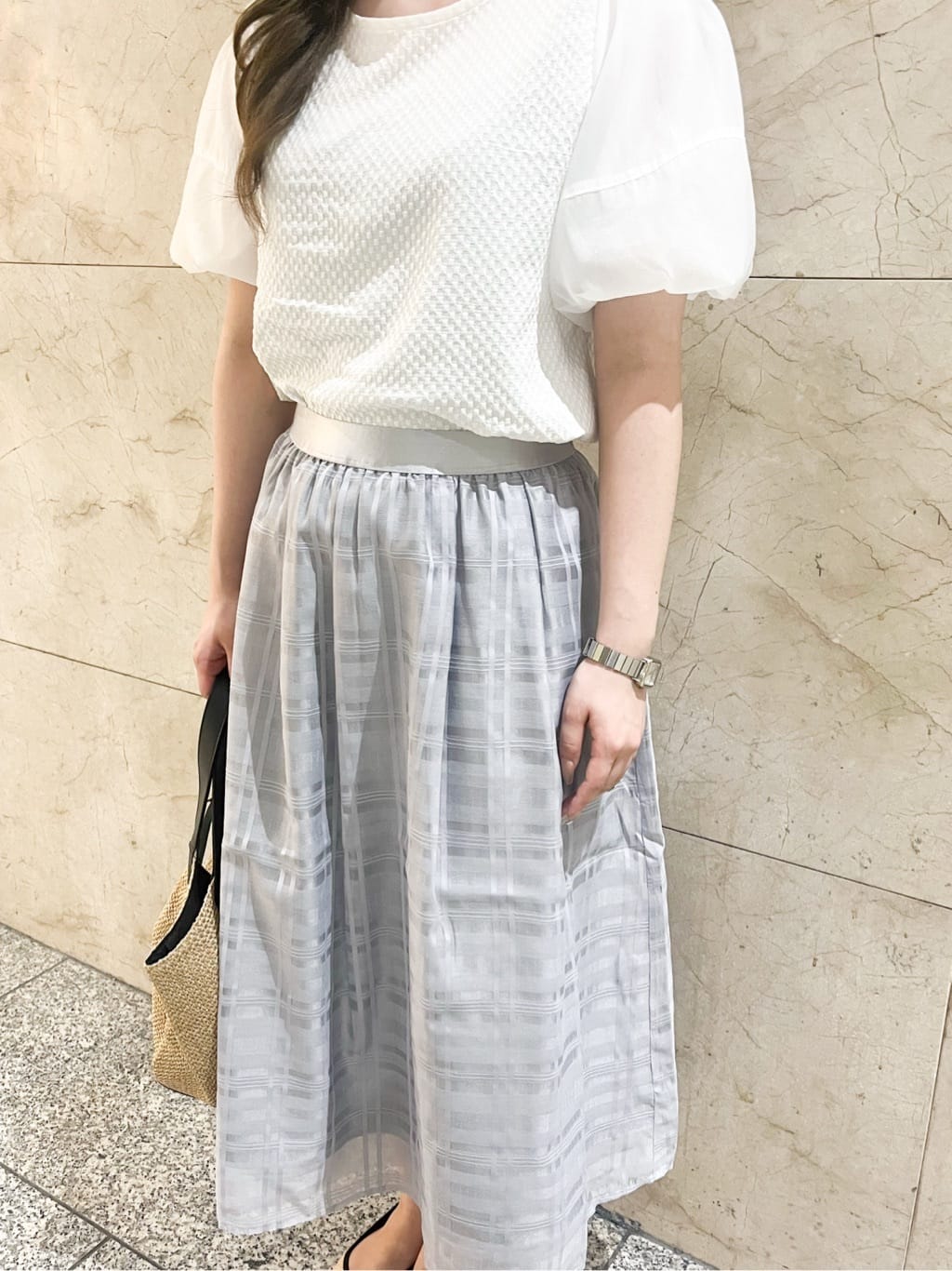 まひるさんの「index｜【定番/6color】名品フラットバレエシューズ」を使ったコーディネート