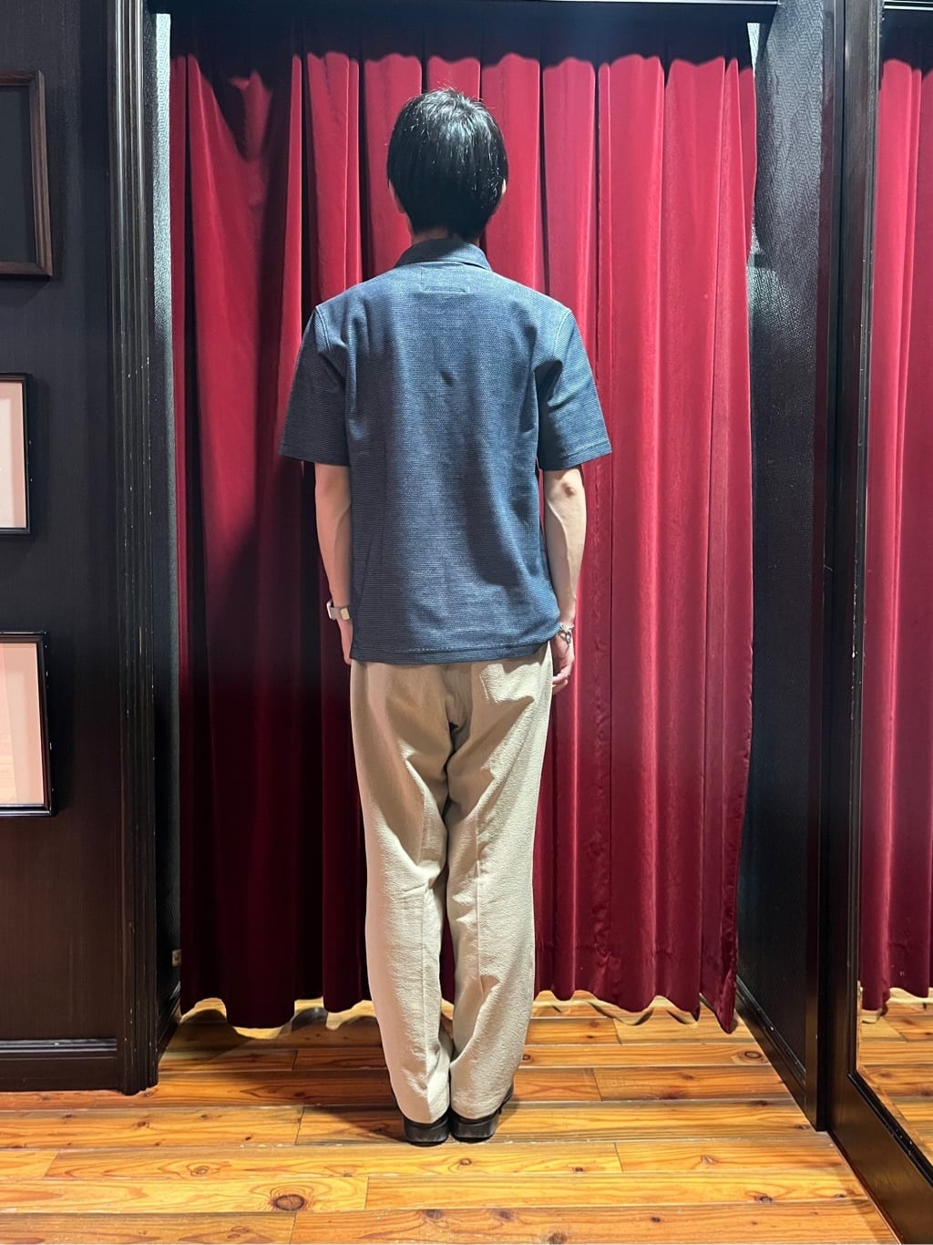 うっちーさんの「TAKEO KIKUCHI｜【抗菌防臭／9色5サイズ展開】ハニカムメランジ ポロシャツ」を使ったコーディネート