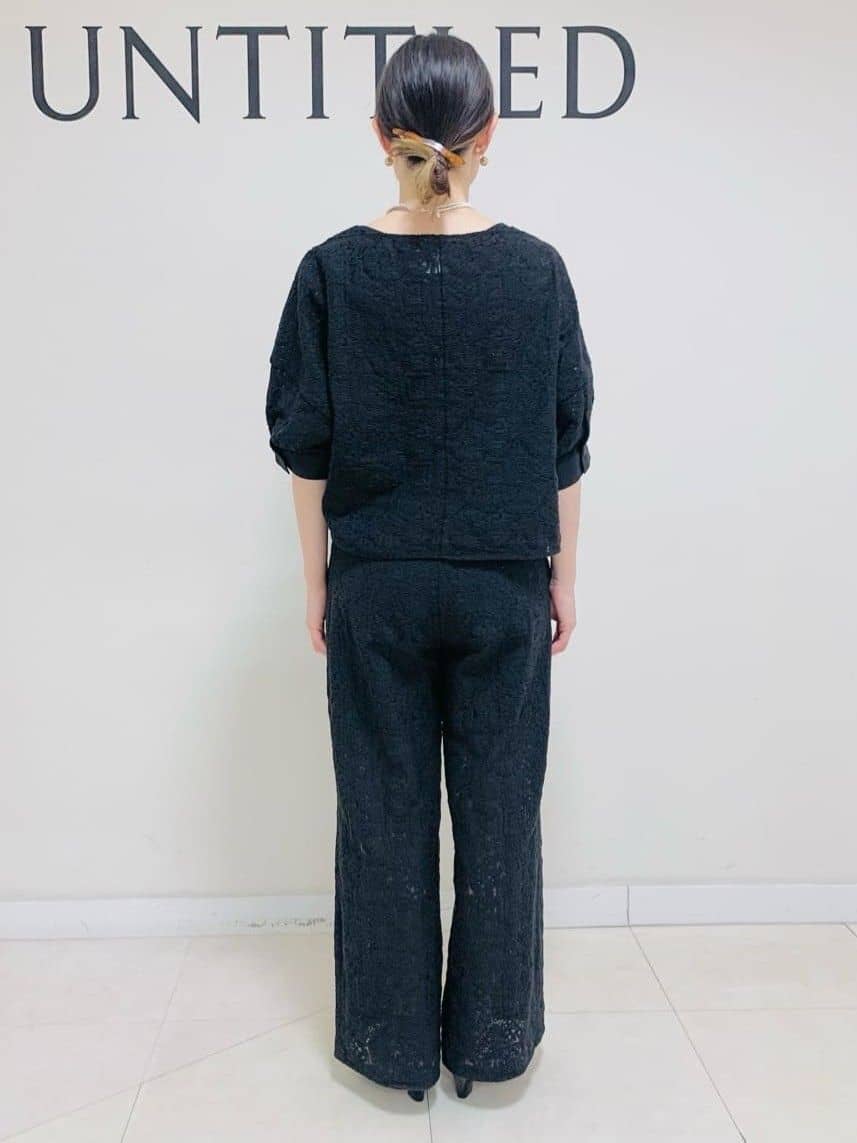 サオリさんの「UNTITLED｜◆【旬トレンド】メッシュミュール」を使ったコーディネート