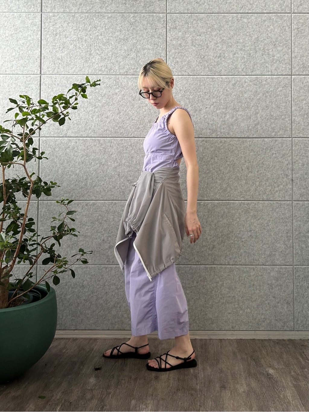 honoka Aさんの「CODE A｜sporty gathered dress」を使ったコーディネート