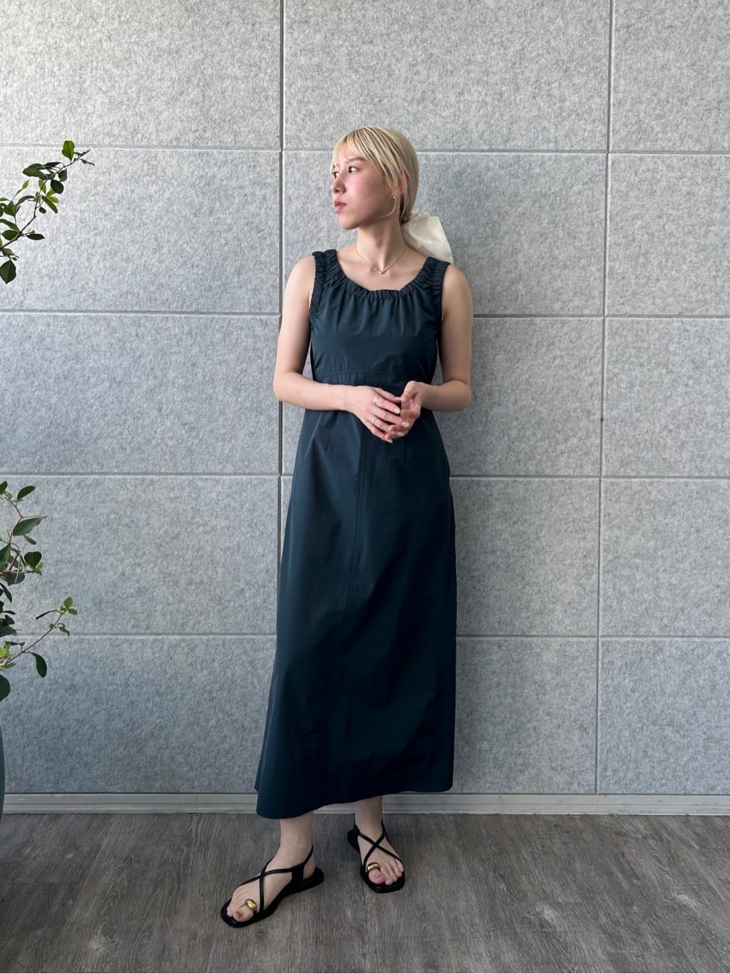 honoka Aさんの「CODE A｜sporty gathered dress」を使ったコーディネート