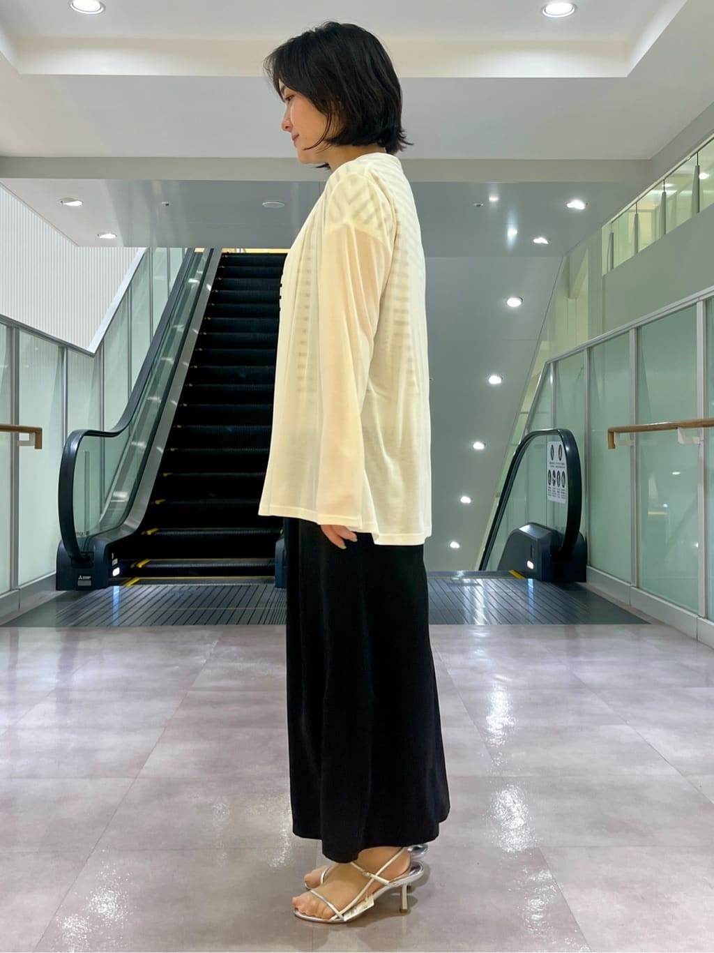 ちりんさんの「UNTITLED｜◆【11色展開/コットン100/アンサンブル可能】 プルオーバーニット」を使ったコーディネート