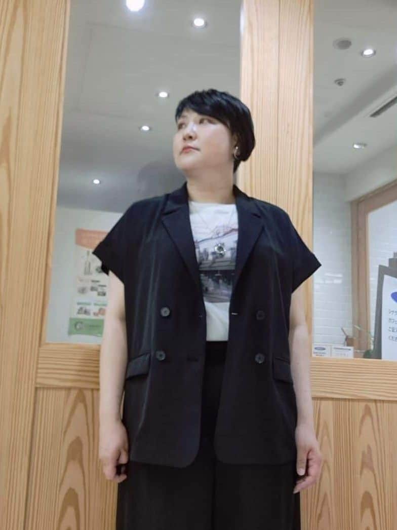 ますこさんの「UNTITLED｜」を使ったコーディネート