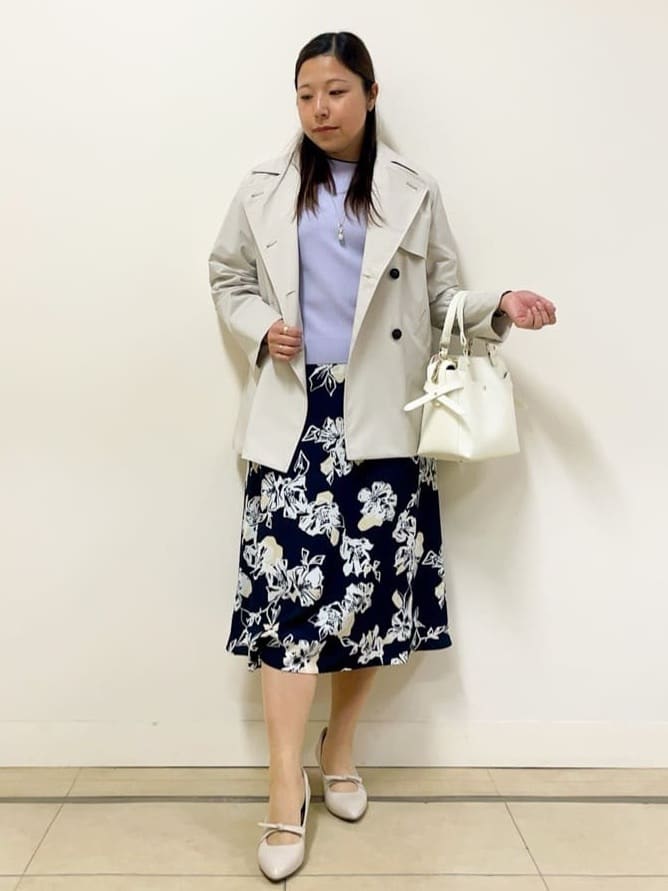 chisaさんの「Reflect｜◆【手洗い可／撥水】ライティミドル丈コート」を使ったコーディネート