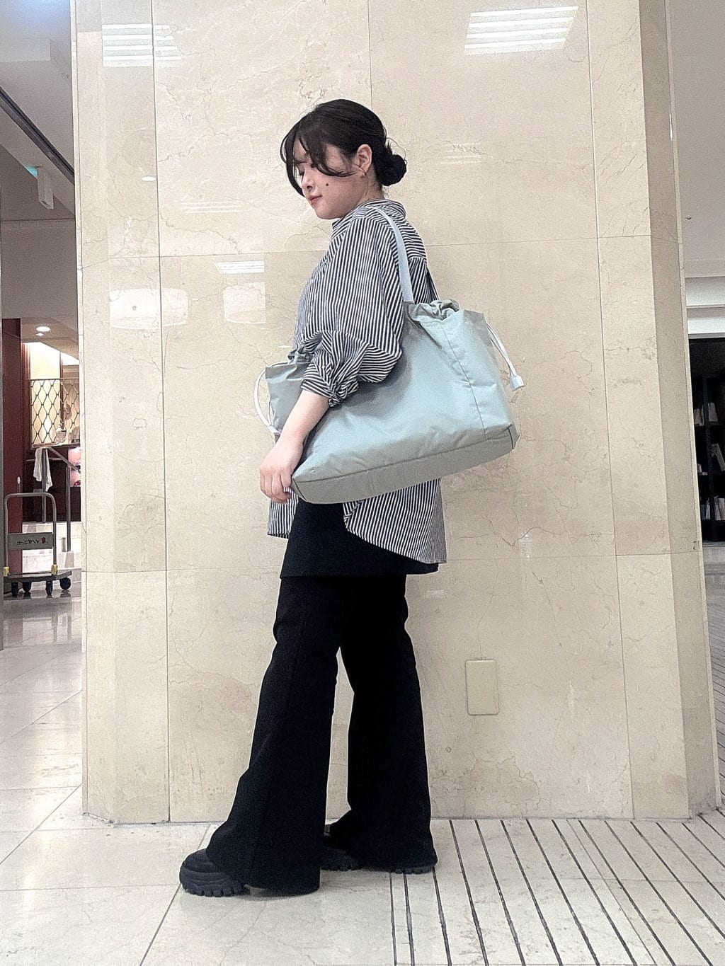 mさんの「HIROKO HAYASHI｜LUINI（ルイーニ）トートバッグ」を使ったコーディネート