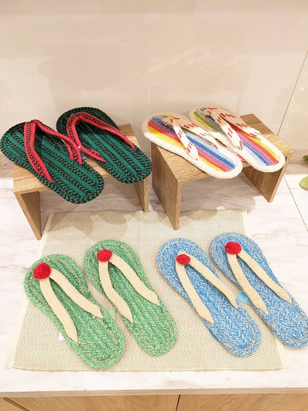 minoriさんの「212 KITCHEN STORE｜コットンサンダル スイカ L GR」を使ったコーディネート