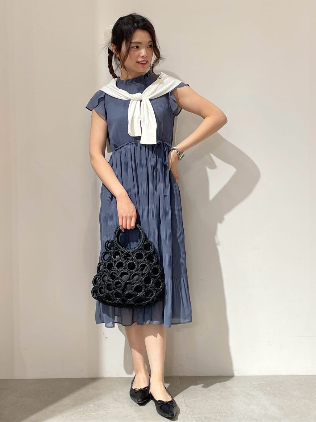 kanahoさんの「OPAQUE.CLIP｜◆リングメッシュデザインバッグ」を使ったコーディネート