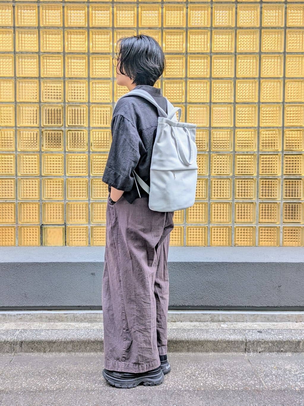 MTさんの「HIROKO HAYASHI｜MAMELI（マメリ）リュックM」を使ったコーディネート