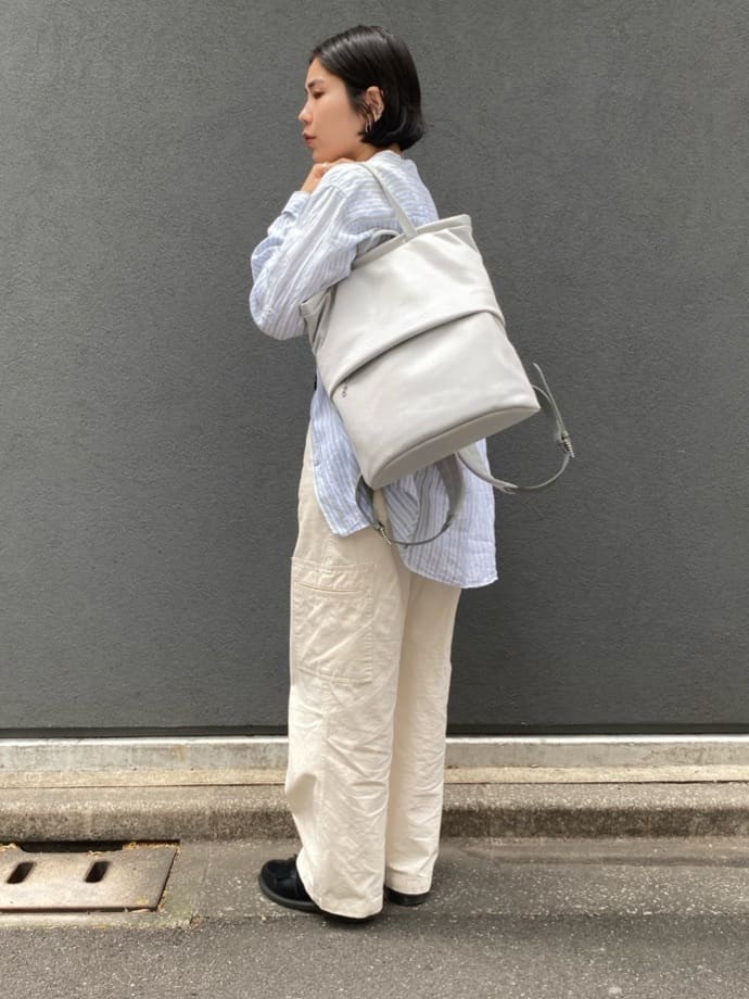 Uさんの「HIROKO HAYASHI｜MAMELI（マメリ）リュックM」を使ったコーディネート