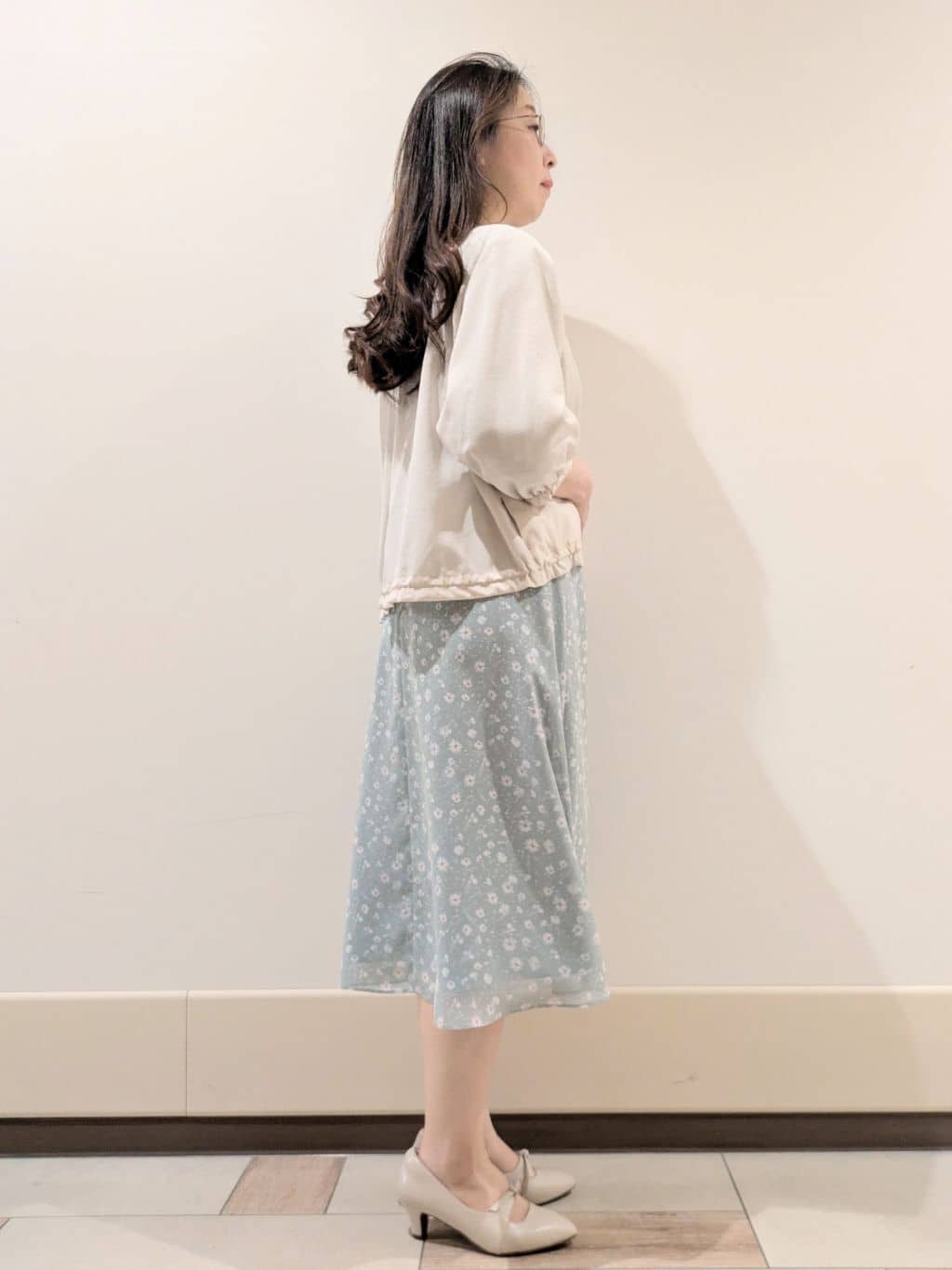 imamiさんの「Reflect｜◆【撥水／洗える／セットアップ可】エアリージップアップブルゾン」を使ったコーディネート