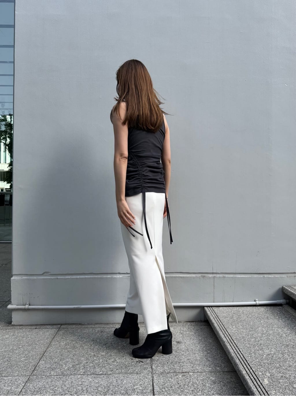 designer yukaさんの「CODE A｜【Cup-in】design cut tank」を使ったコーディネート