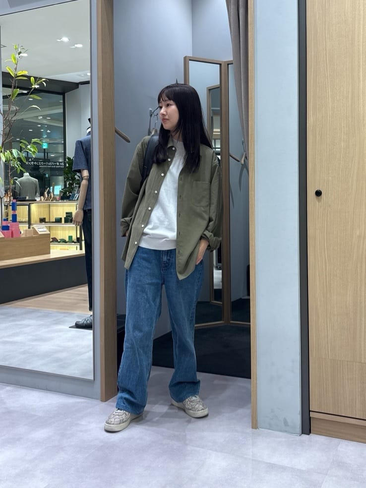 よぴさんの「TAKEO KIKUCHI｜フルベジタンニンレザー バックパック」を使ったコーディネート