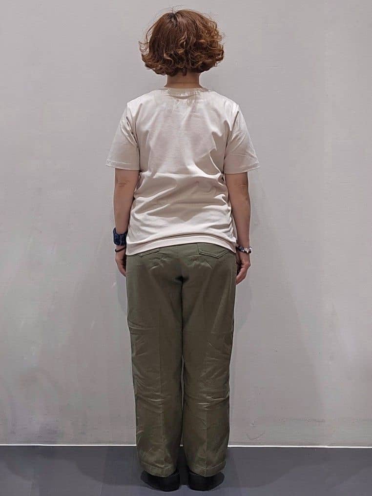 ゆきをさんの「OPAQUE.CLIP｜◆《5色展開／SS-LLサイズ》ベーシックTシャツ【UV／接触冷感／洗濯機洗い可】」を使ったコーディネート