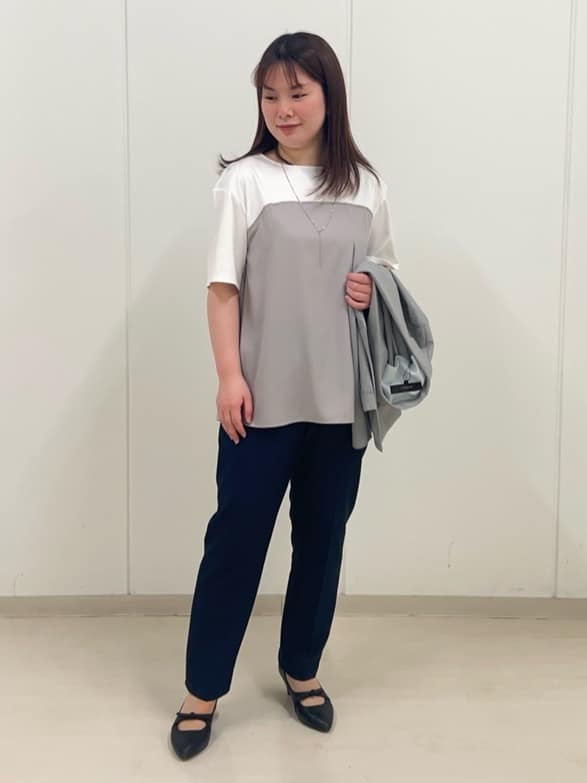 ゆうさんの「Reflect｜◆【マシンウォッシュ可／セットアップ可／通勤におすすめ】ドライタッチジャケット」を使ったコーディネート