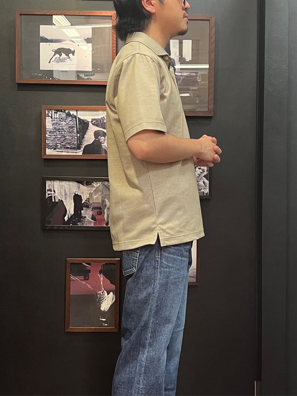 KUROさんの「TAKEO KIKUCHI｜【モンスターストレッチ】日本製 ウォッシュド デニムパンツ」を使ったコーディネート