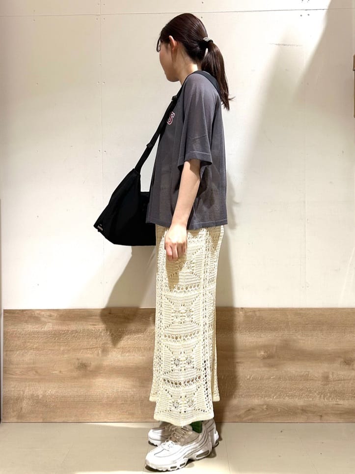 花さんの「SHOO･LA･RUE｜◆【洗える/S-LL】色違いで揃えたい テレコリブタンクトップ」を使ったコーディネート