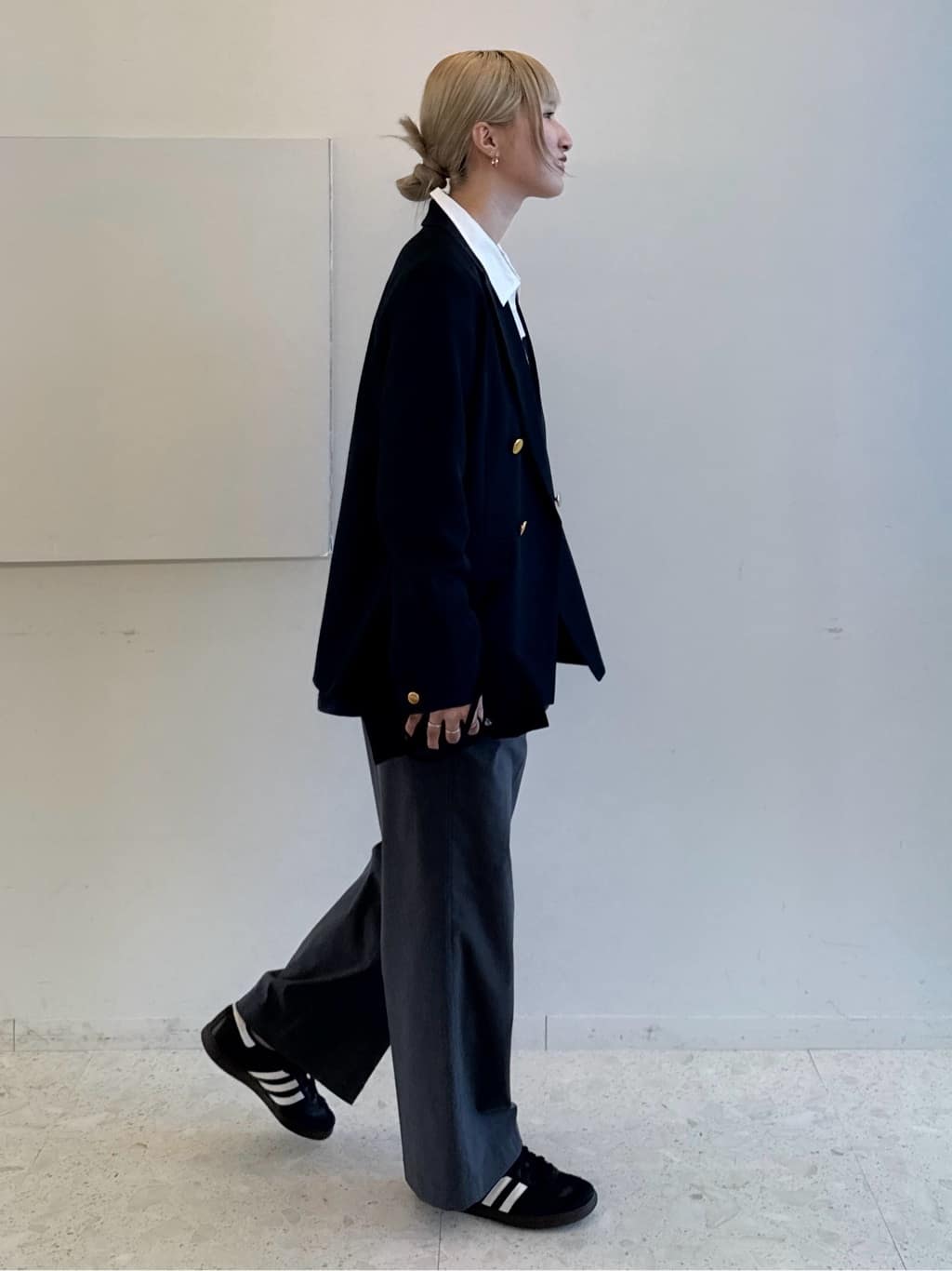 omaさんの「THE SHOP TK｜◆【ONOFF活躍／セレモニー／通勤】CAVIAN Wブレストジャケット／洗える」を使ったコーディネート