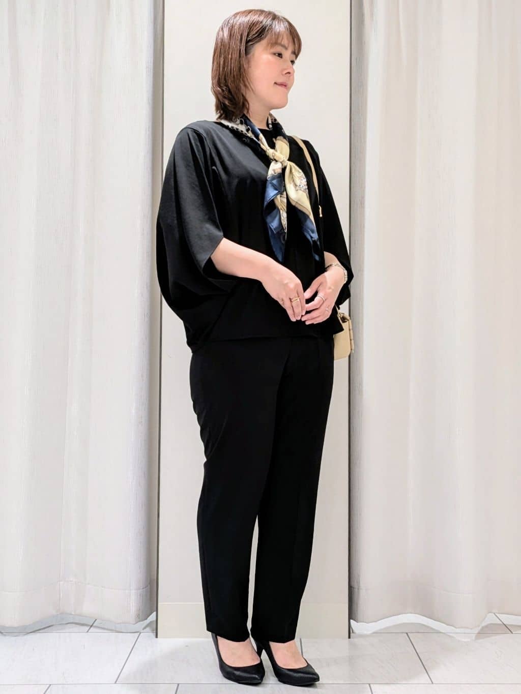 Onumaさんの「UNTITLED｜ライトダブルリングネックレス」を使ったコーディネート