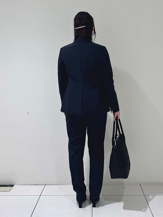 そんさんの「INDIVI｜【洗える／UVケア／スーツ】ストレッチテーラードカラージャケット」を使ったコーディネート