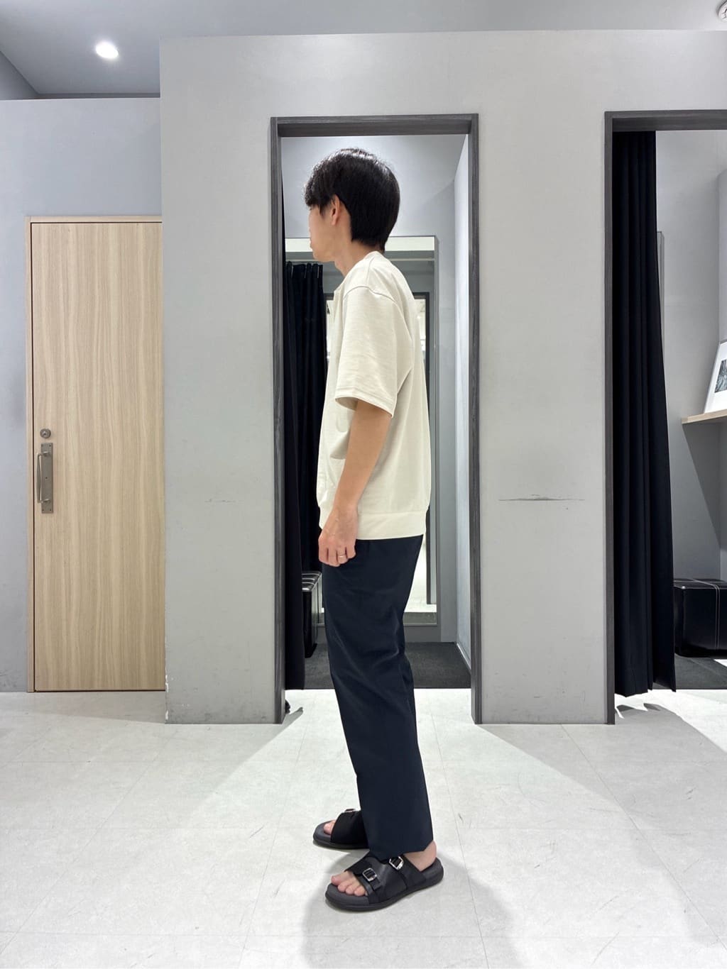 わいずみさんの「TAKEO KIKUCHI｜【抗菌防臭】COOL DOTS（R）ドビープリント パンツ」を使ったコーディネート