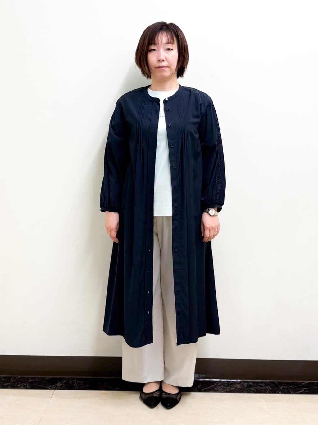 ミヨさんの「Reflect｜◆【マシンウォッシュ可】ロゴTシャツ」を使ったコーディネート
