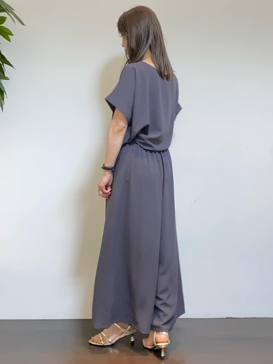 tomoさんの「UNTITLED｜ライトダブルリングネックレス」を使ったコーディネート
