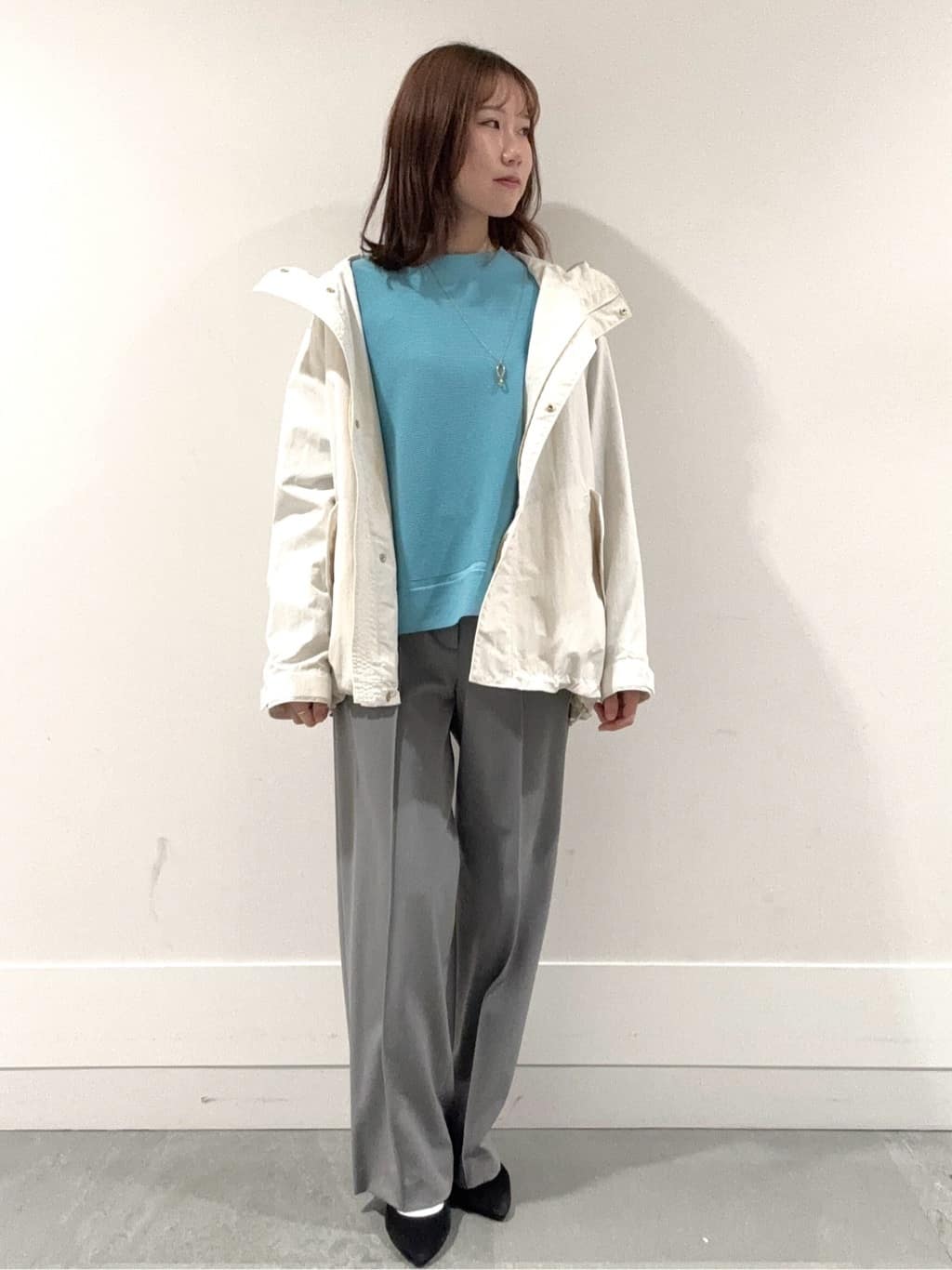 mioさんの「UNTITLED｜◆ストレッチストレートパンツ」を使ったコーディネート