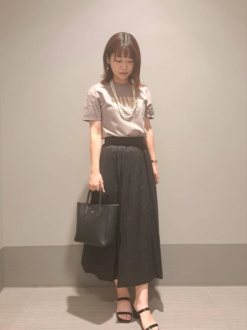 Takahashiさんの「DRESSTERIOR｜【otonaMUSE5月号掲載/日本製】シュリンクレザーミニトート」を使ったコーディネート