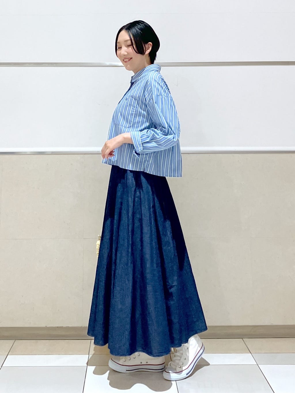 eriko さんの「Dessin｜【CONVERSE/コンバース】ハイカット」を使ったコーディネート